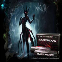 Новая аккумуляторная батарея Black Hot 18650 Black Widow